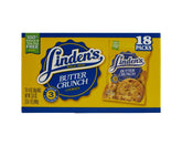 Linden Butter Crunch Cookies - 3 Cookie Per Pack, 18 Packs Per Case